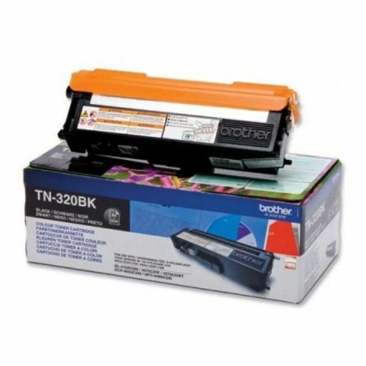 Brother TN320BK Sort Toner