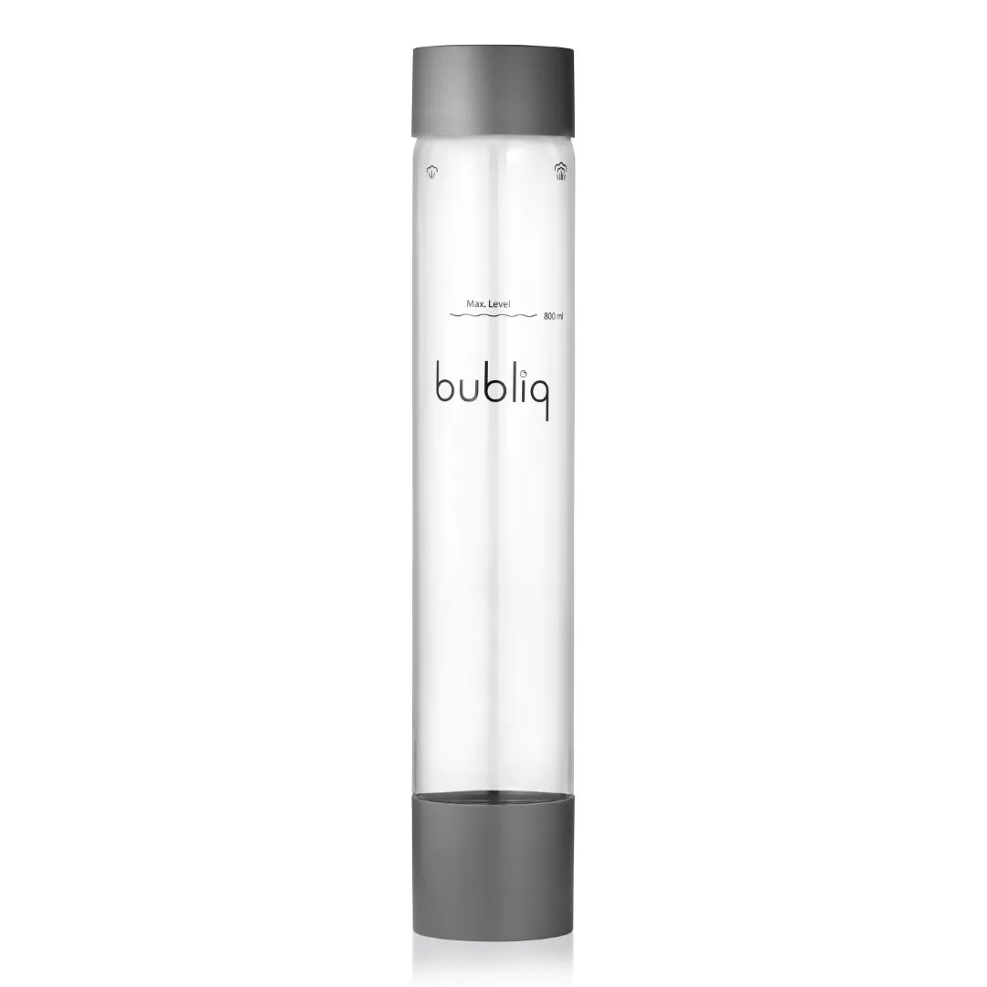 Bubliq Matte Grey Bottle