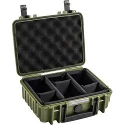 B&W Outdoor Cases Type 1000 Bronze green