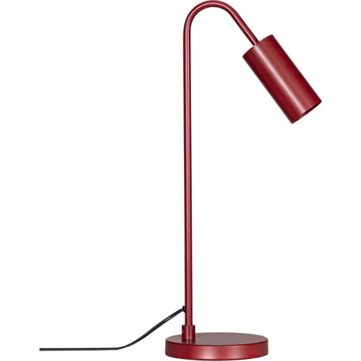 By Rydens Curve bordlampe rød