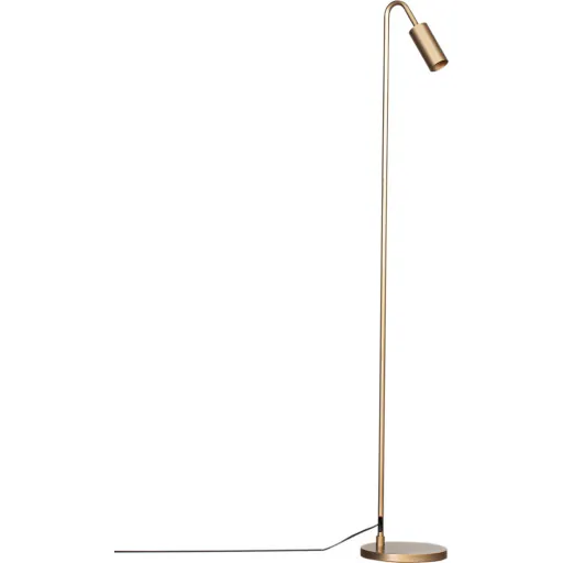 By Rydéns Curve gulvlampe guld
