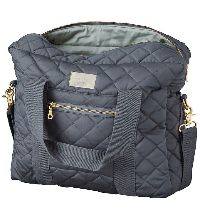 Cam Cam Pusletaske Quiltet Charcoal