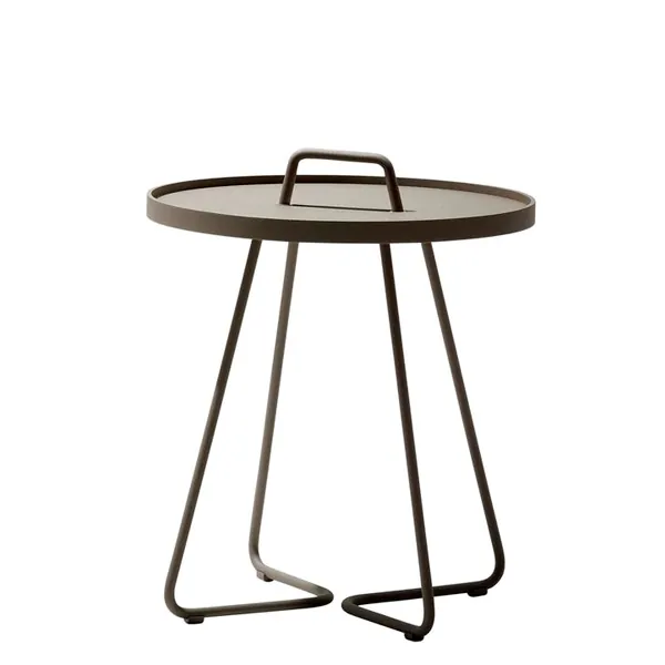 Cane-Line On-the-move sidebord stor taupe