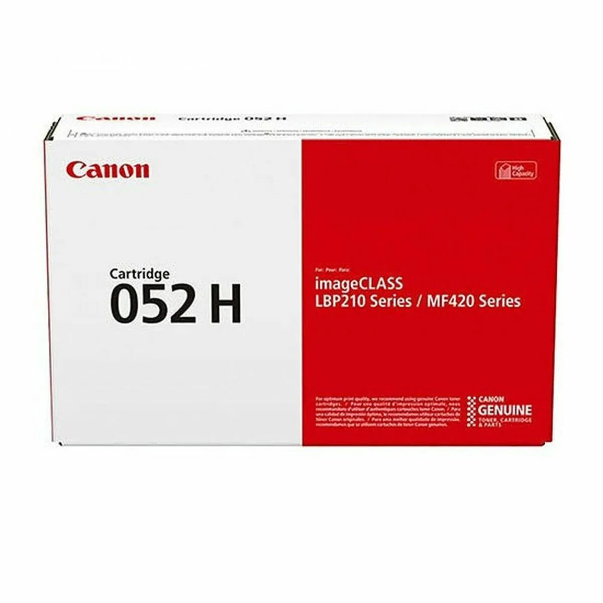 Canon 052 H toner sort