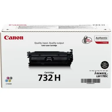 Canon 732H Tonerkassette Sort