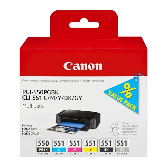 Canon PGI-550 / CLI-551 Multipack