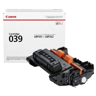 Canon Toner 039 Sort