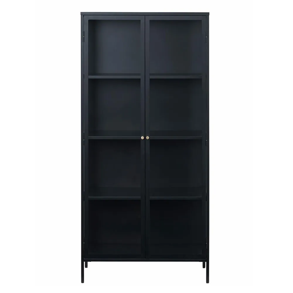 Carmel Højskab 190 cm Sort Metal