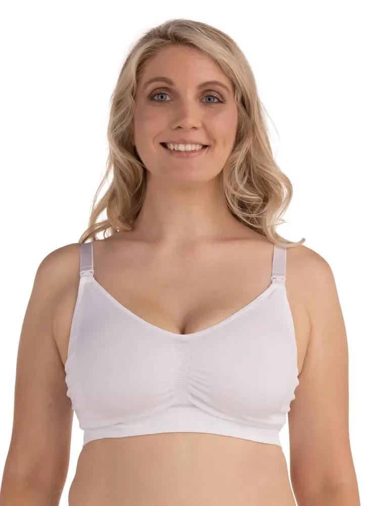 Carriwell Original Graviditets- og Amme-BH Hvid Medium