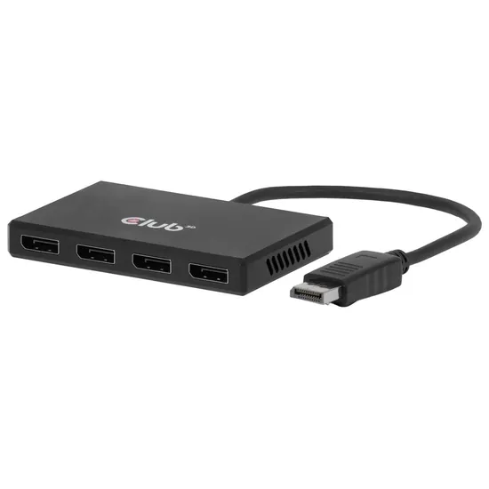 Club 3D CSV-7400 MST Hub 1x DisplayPort - 4x DisplayPort