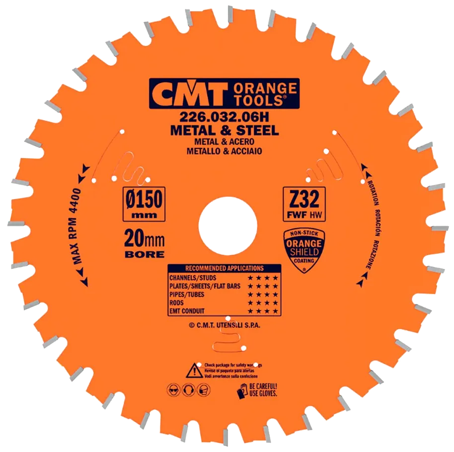 CMT Klinge 150x2,0x20 Z32 Dry Cut