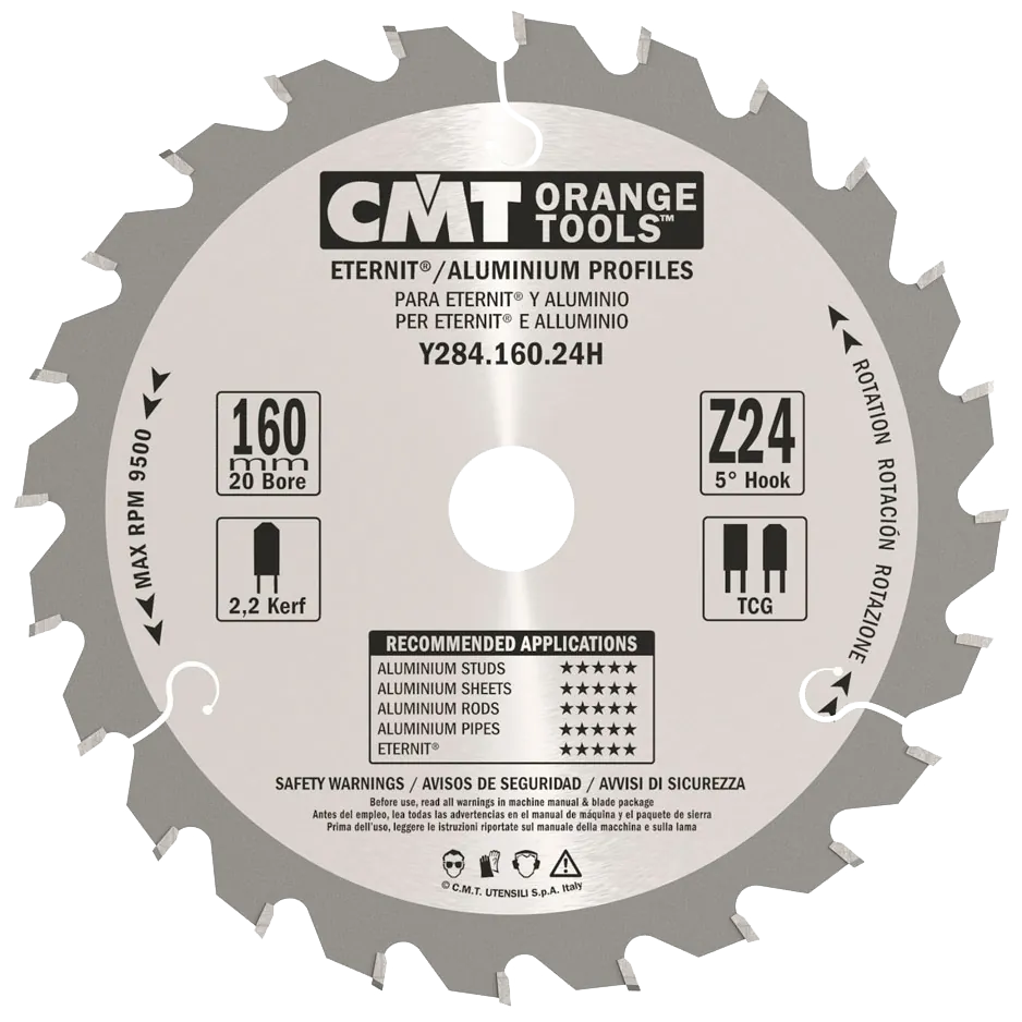 CMT Klinge 160x2,2x20 Z24 TF