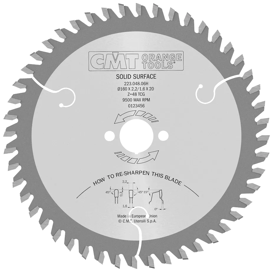 CMT Klinge 160x2,2x20 Z48 TF