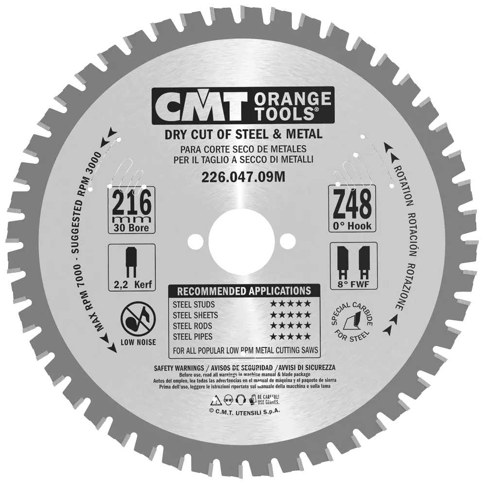 CMT Klinge 216x2,2x30 Z48