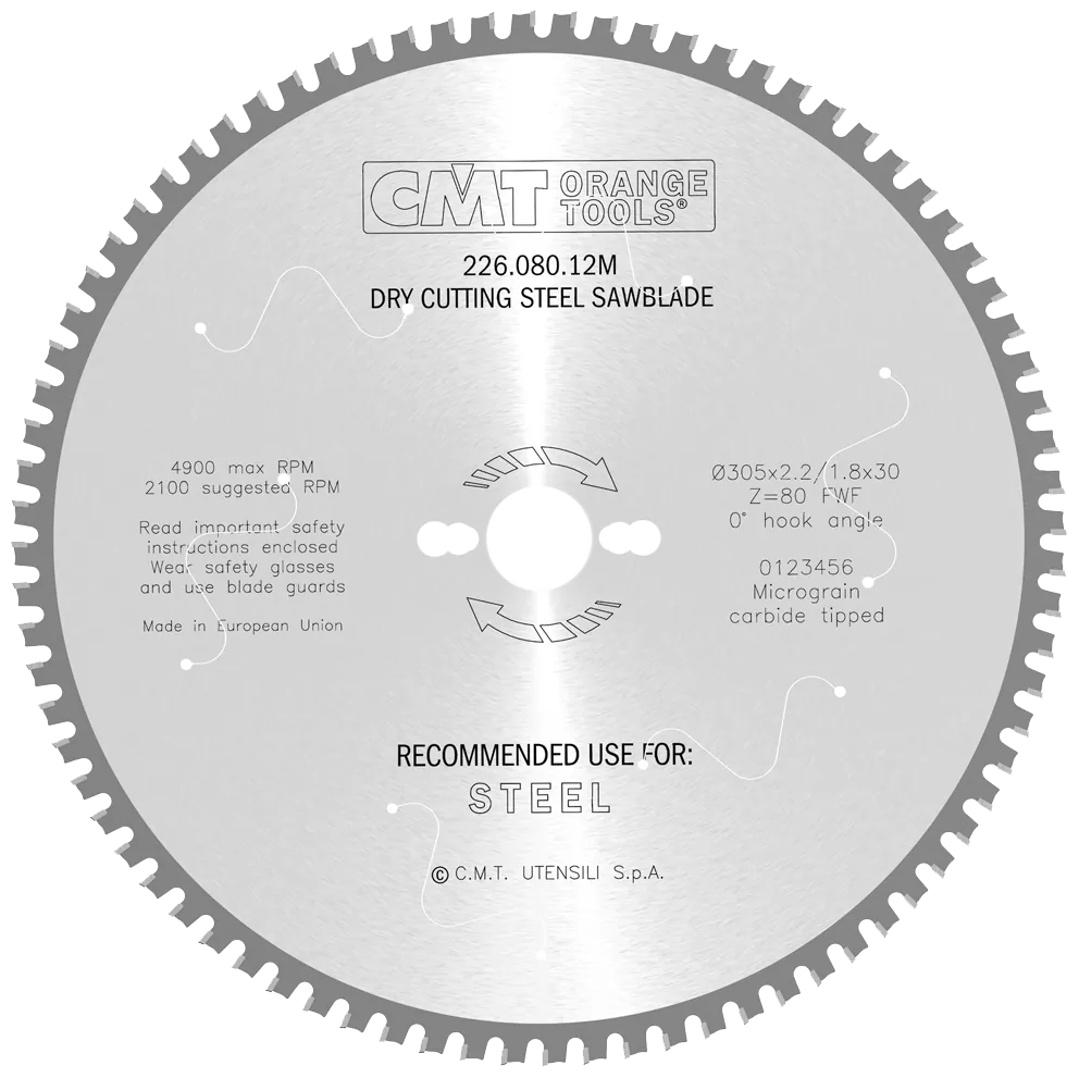 CMT Klinge 305x2,2x30 Z80 Dry Cut