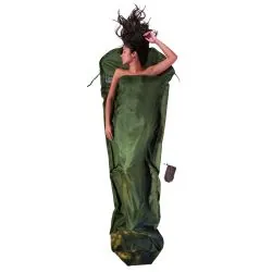 Cocoon Mummyliner 100% Silk Dark Olive Green