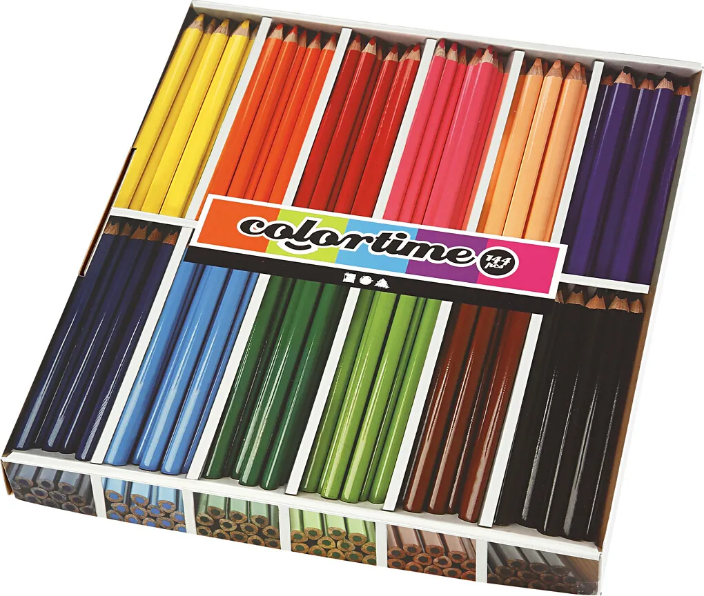 Colortime Farveblyanter JUMBO