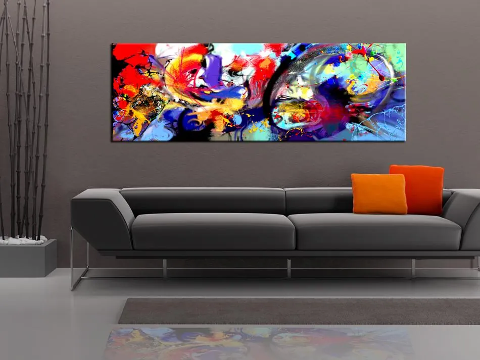 Colourful Immersion Billede 135 x 45 cm