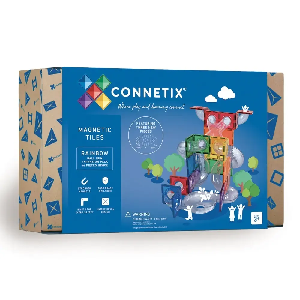 Connetix Ball Run Expansion Pack Rainbow