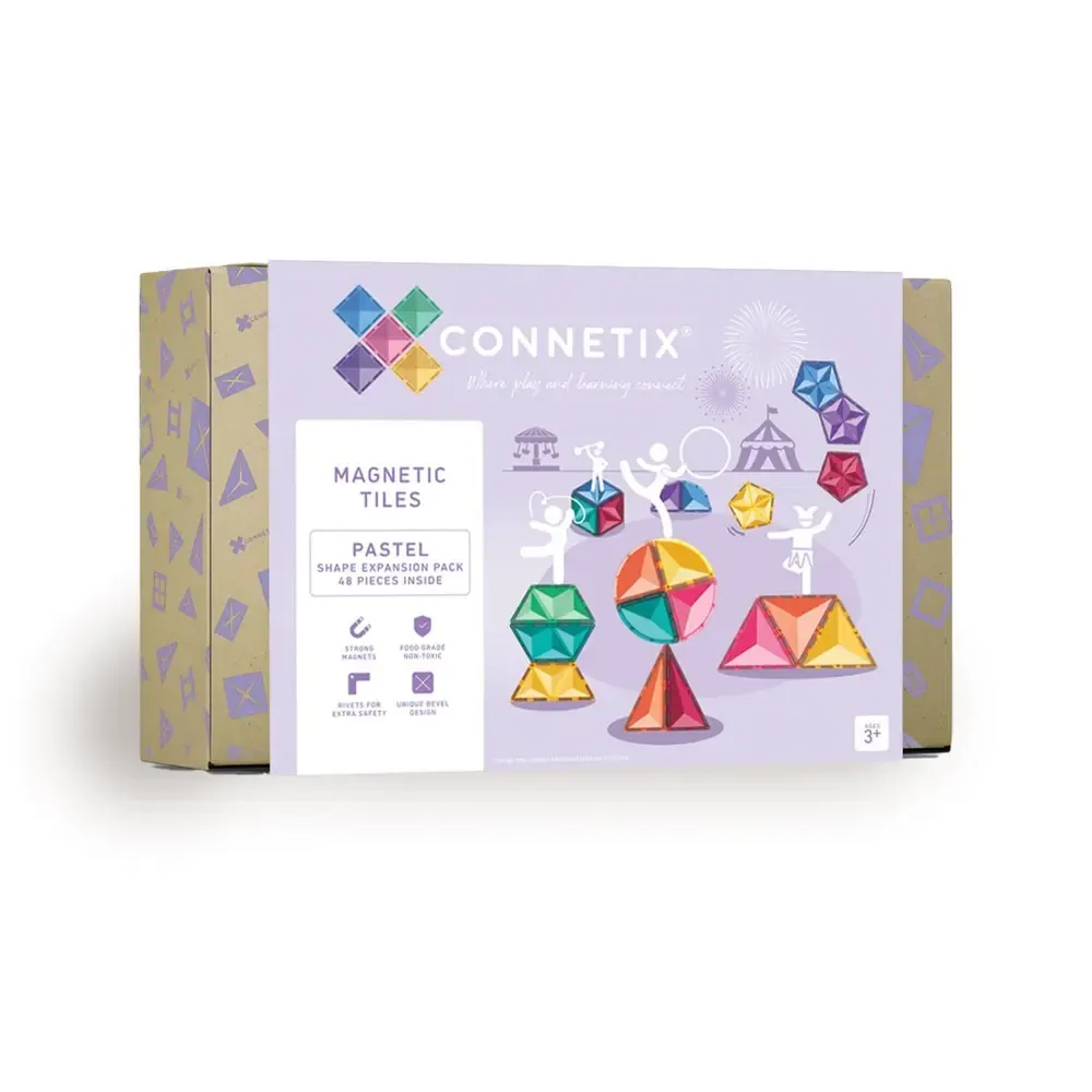 Connetix Expansion Pack 48 Dele Pastel