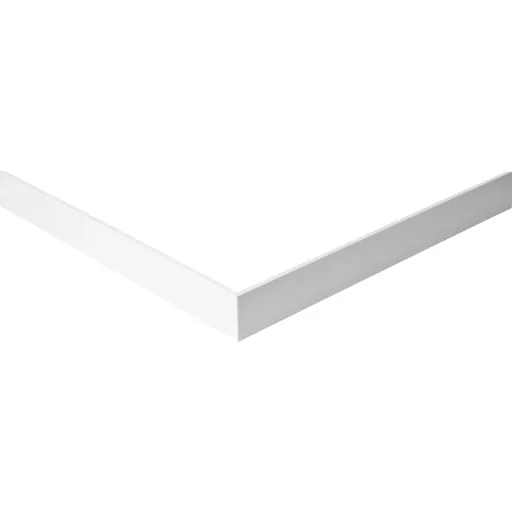 Contura Shower Next frontplade 80x80 cm hvid