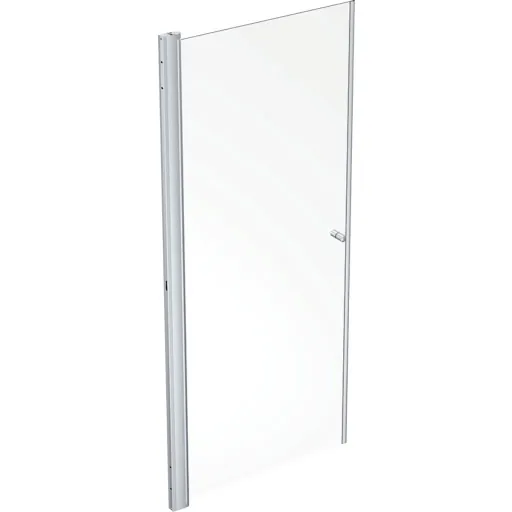 Contura Shower Space brusedør, 72 cm, klart glas, aluminium profil