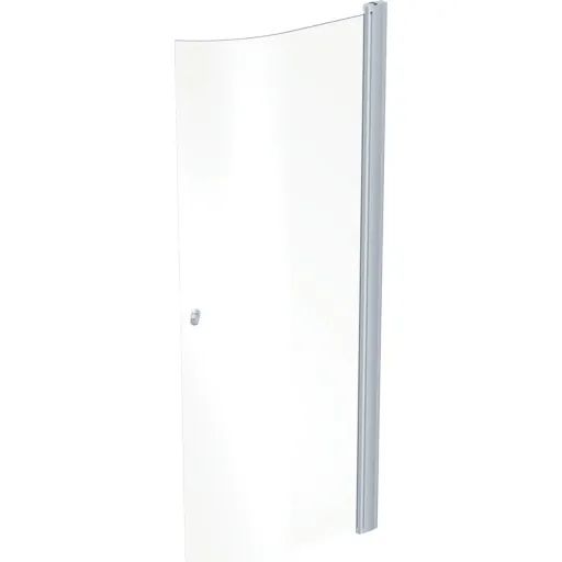 Contura Shower Space brusedør, 72,3 cm, lav model, klart glas, aluminium profil
