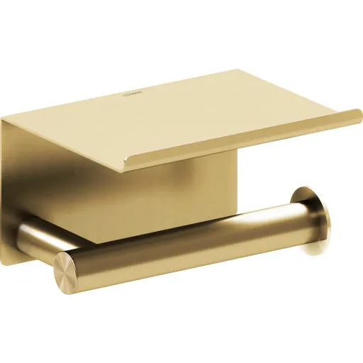 Cosmic Architect S+ toiletrulleholder, børstet guld