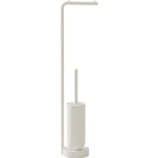 Cosmic Geyser toiletbørste med toiletrulleholder, mat hvid