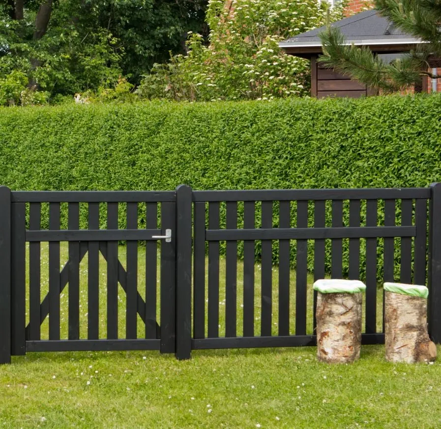 Country Enkeltlåge Sort 150x98cm