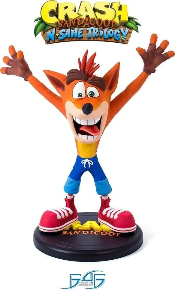 Crash Bandicoot 23cm Pvc Statue