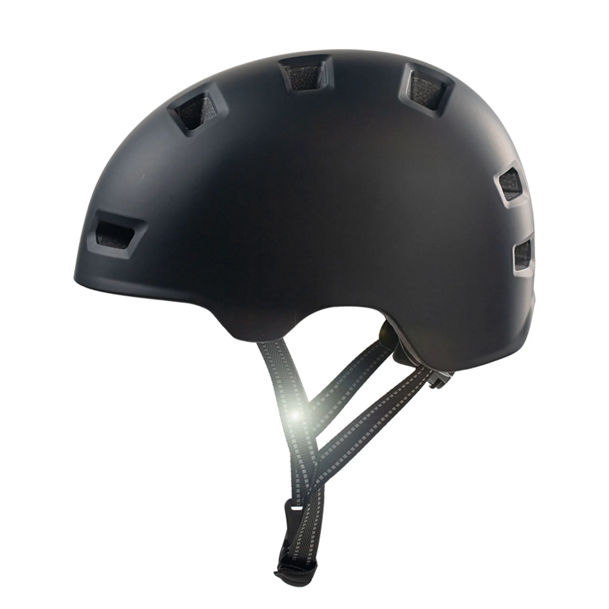 Crazy Safety All Black Hjelm