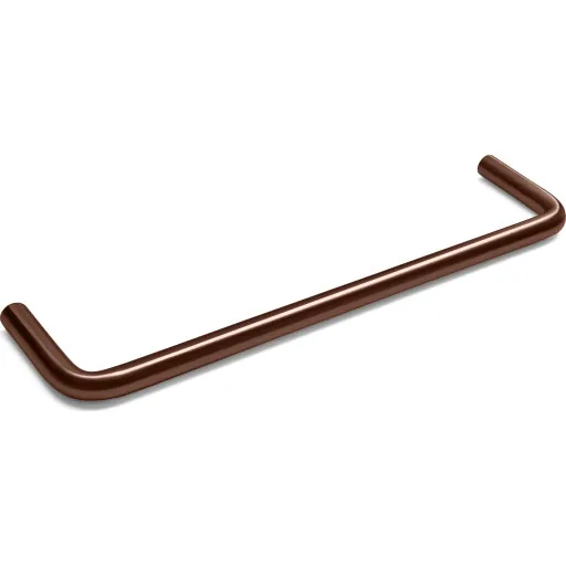 D Line håndklædestang 30 cm børstet bronze