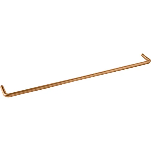 D Line håndklædestang 45 cm børstet kobber