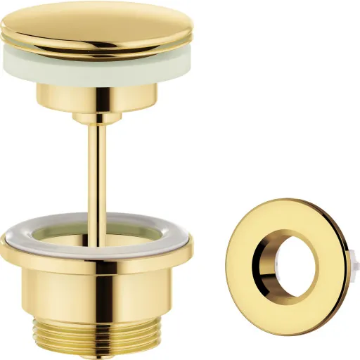 Damixa bundventil push-open messing