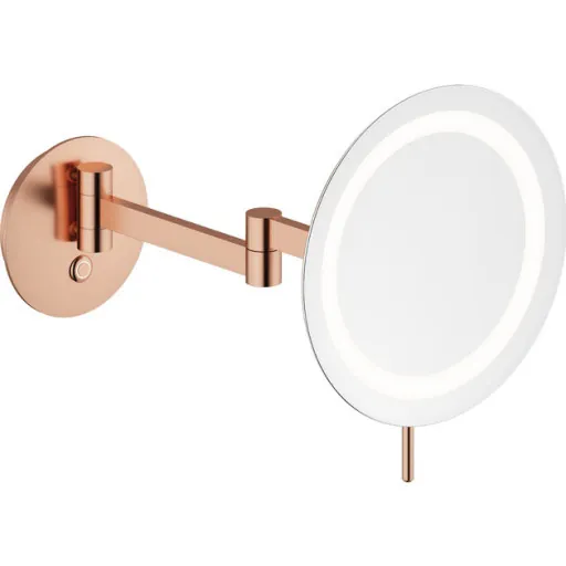 Damixa Zen makeupspejl Ø23 cm børstet kobber