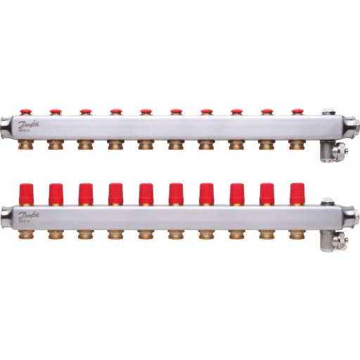 Danfoss SSM gulvvarmemanifold 10+10