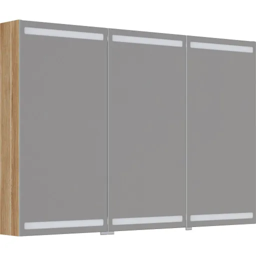 Dansani Luna Level spejlskab 80x120 cm eg