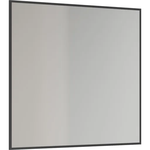 Dansani Mido+ Select spejl, 80,4x70,4 cm, sort