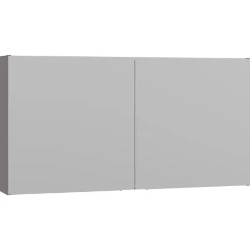Dansani Mido+ Select spejlskab 120x64 cm mat grå
