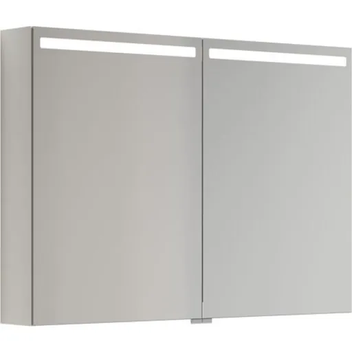 Dansani Mido+ Top spejlskab 100x70 cm hvid mat