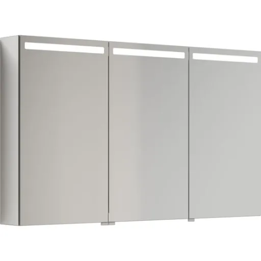 Dansani Mido+ Top spejlskab 120x70 cm aluminium