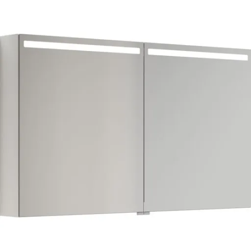 Dansani Mido+ Top spejlskab 120x70 cm hvid højglans