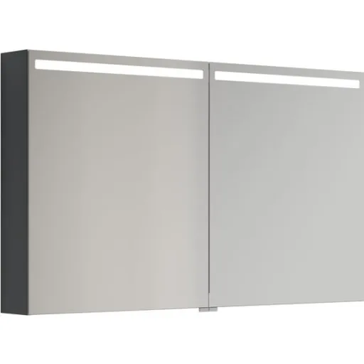 Dansani Mido+ Top spejlskab 120x70 cm mat grå