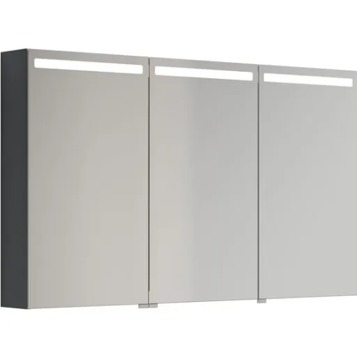 Dansani Mido+ Top spejlskab 120x70 cm mat grå