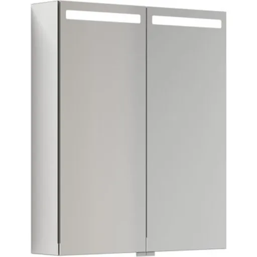 Dansani Mido+ Top spejlskab 60x70 cm aluminium
