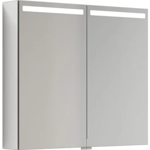 Dansani Mido+ Top spejlskab 80x70 cm aluminium
