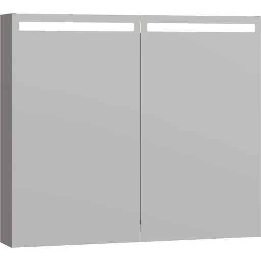 Dansani Mido+ Top spejlskab 80x70 cm mat grå