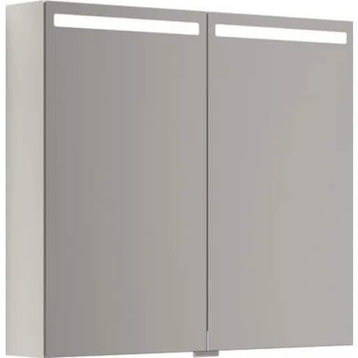 Dansani Mido+ Top spejlskab 80x70 cm mat hvid