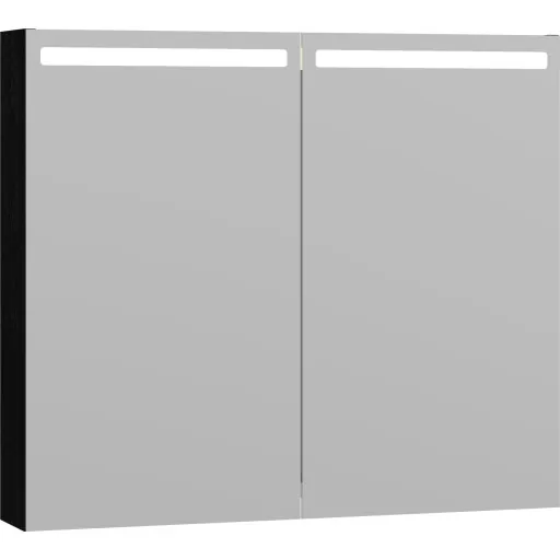 Dansani Mido+ Top spejlskab 80x70 cm sort